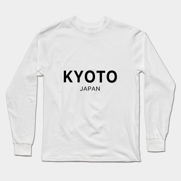 Kyoto Japan Long Sleeve T-Shirt by downundershooter